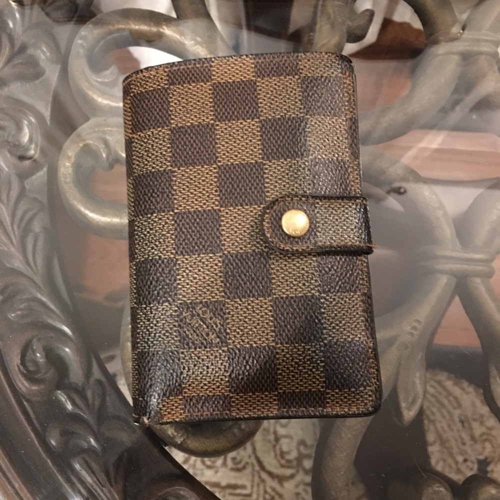 Louis Vuitton Damier Porte Monnaie Viennois Wallet